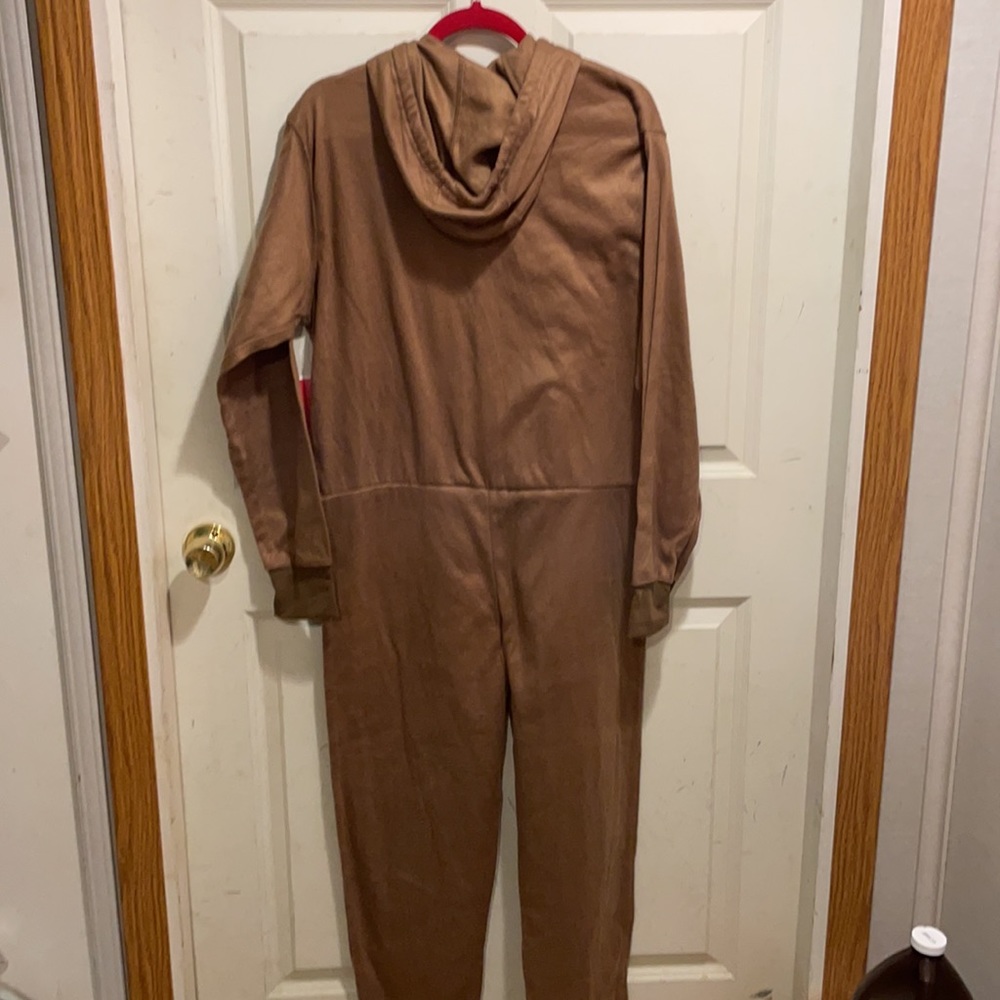 Disney authentic NWT size Small STAR WARS CHEWBACCA pajama ,role play double zip - Picture 8 of 9